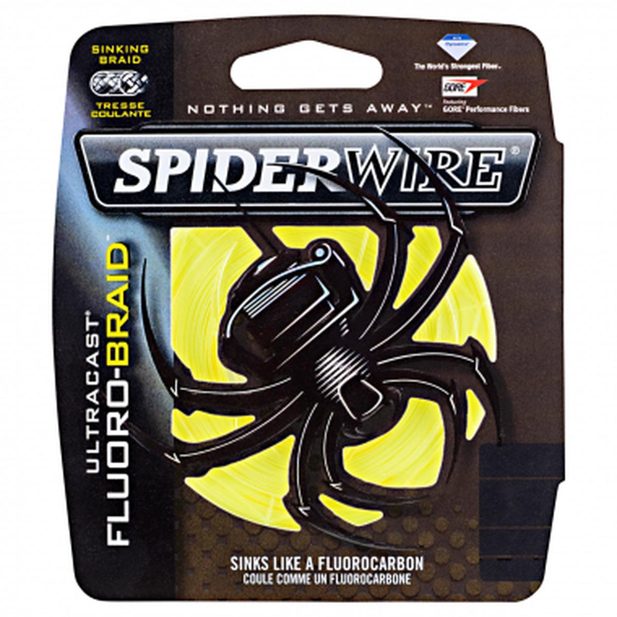 Fishing Line Ultracast Fluorobraid (Yellow, 110 m)