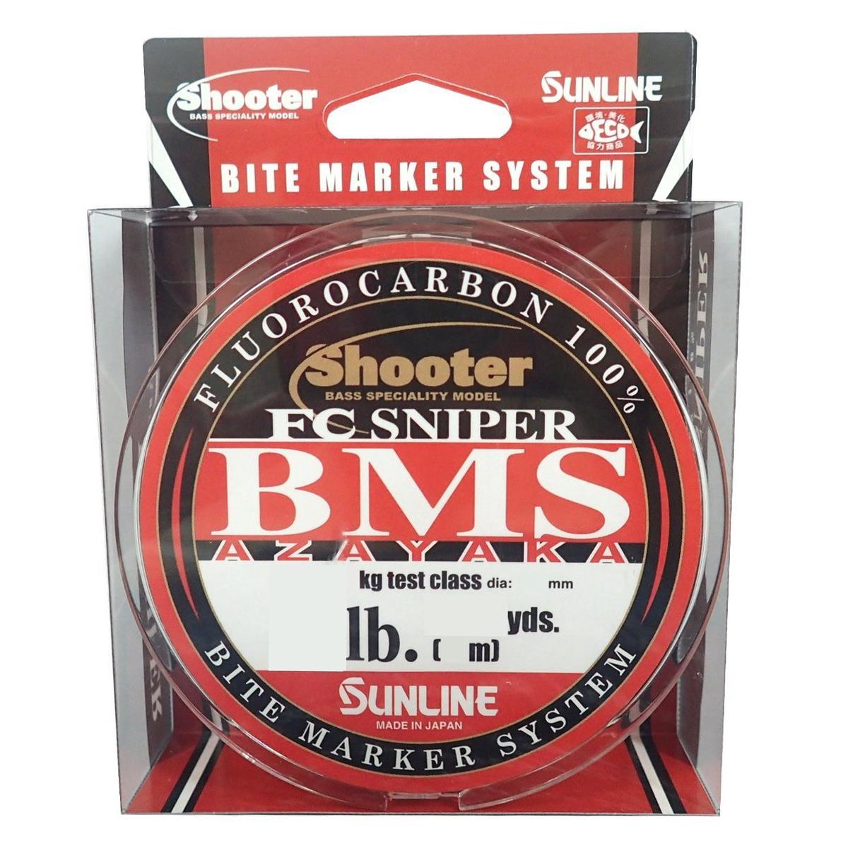 Sunline Fluorocarbon Line Shooter FC Sniper BMS 300M 20Lb 5 Colors
