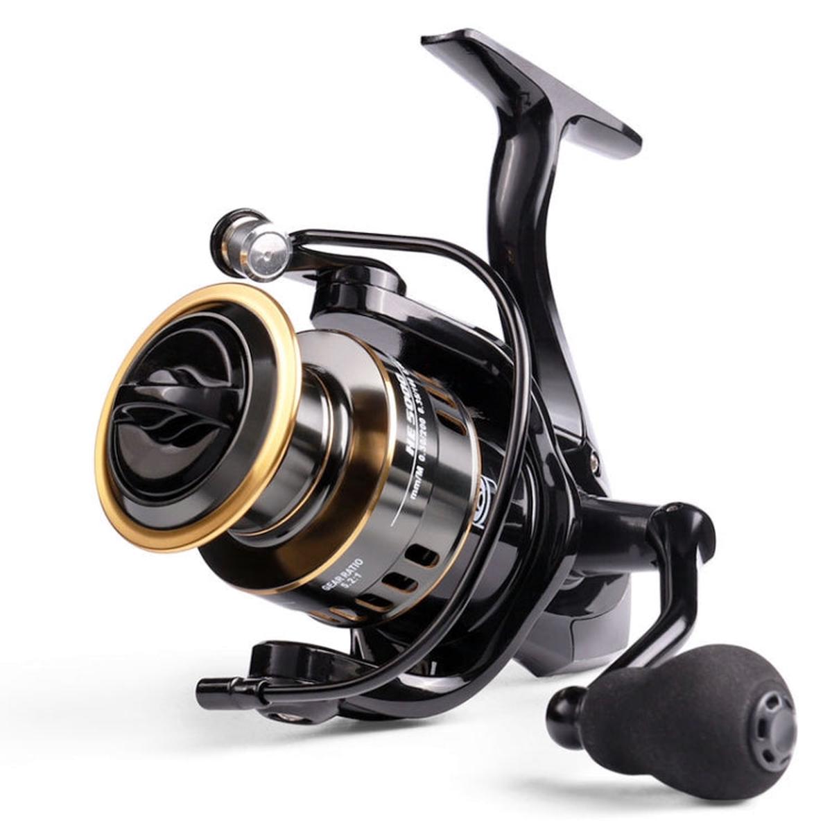 All Metal Rocker Arm Smooth Fishing Reel Spinning Reel, Spec: HE800