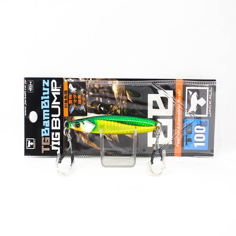 Jackall Metal Jig Bambluz Bump TG Tungsten 100 grams Grikin Border (2186)