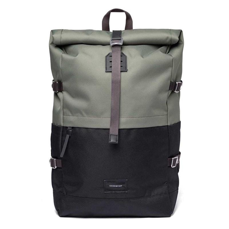 Sandqvist Bernt Backpack – Multi Clover Green