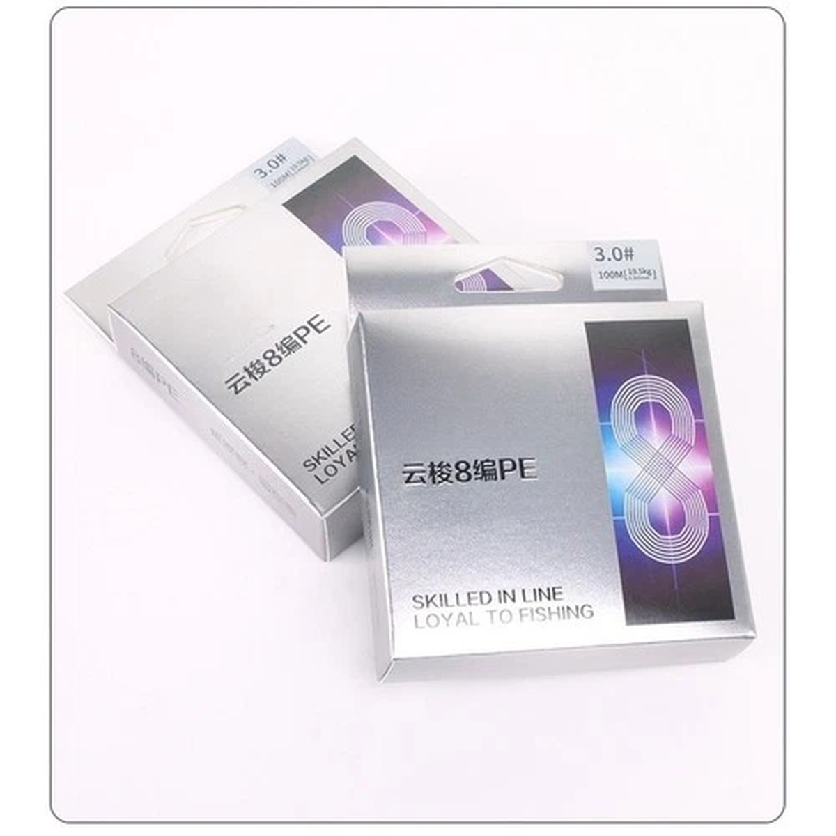 8 Strand Pe Line High Strength Pe Material Superior Durability For Lure Fishing