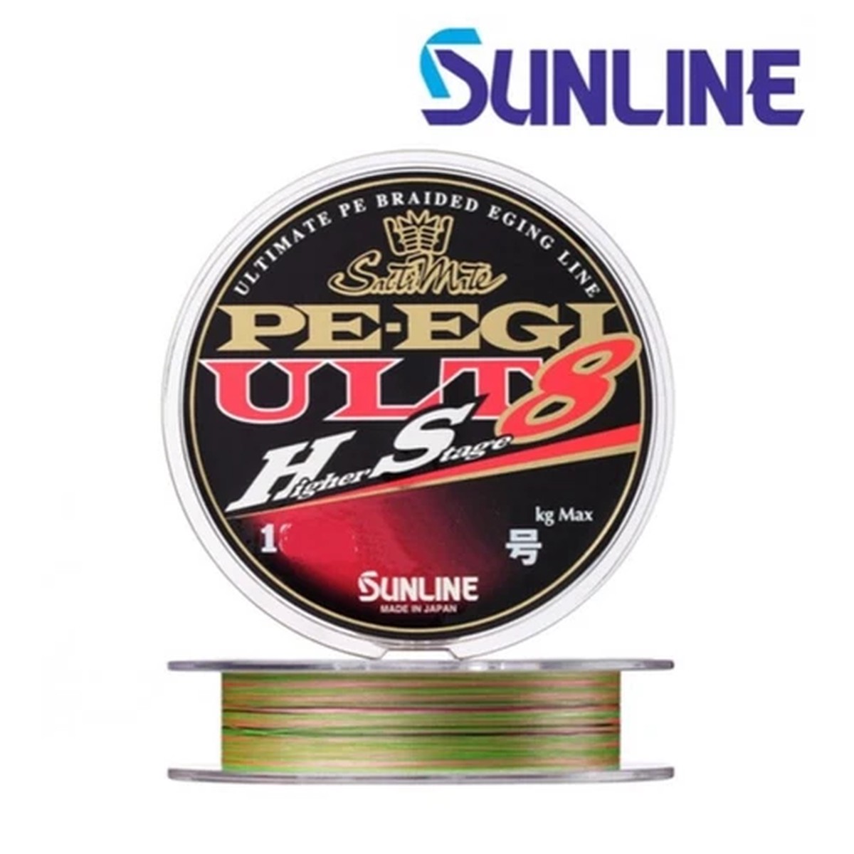 Braided Spinning Eging PE Egi Ult 120m HS8 Sunline Fishing Cuttlefish Braid Line