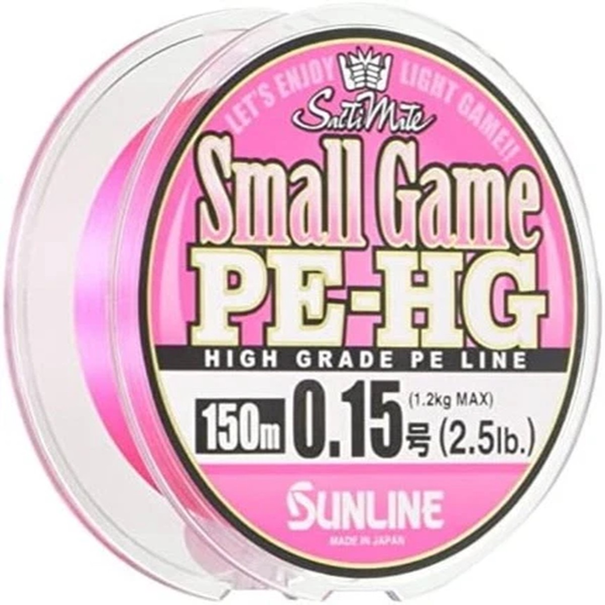 Sunline Pe Line Saltimate Small Game Hg 150M #0.15 2.5Lb Sakura Pink F/S wTrack#