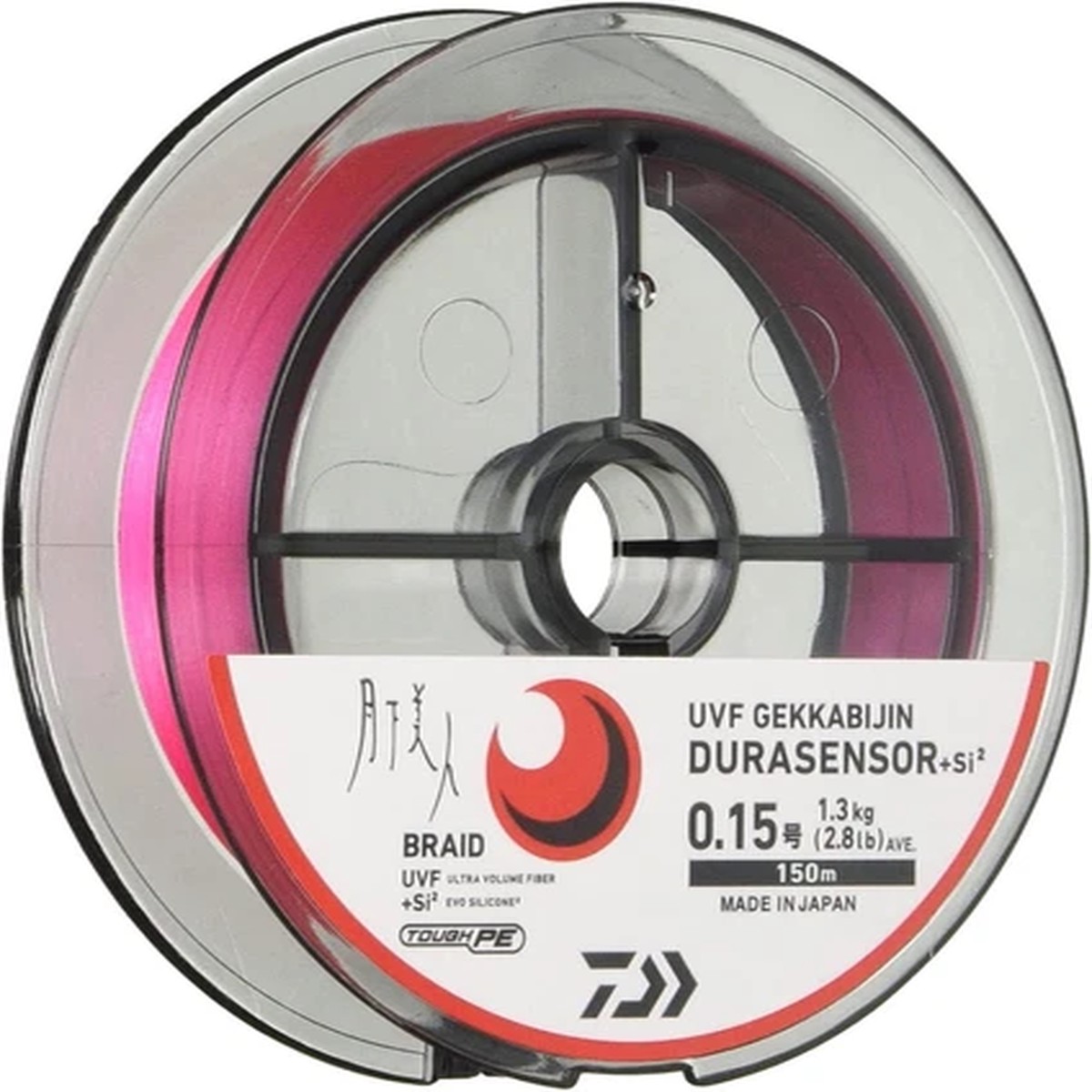 ** Daiwa UVF GEKKABIJIN DURASENSOR +Si2 PE Line Cherry blossom pink 150m