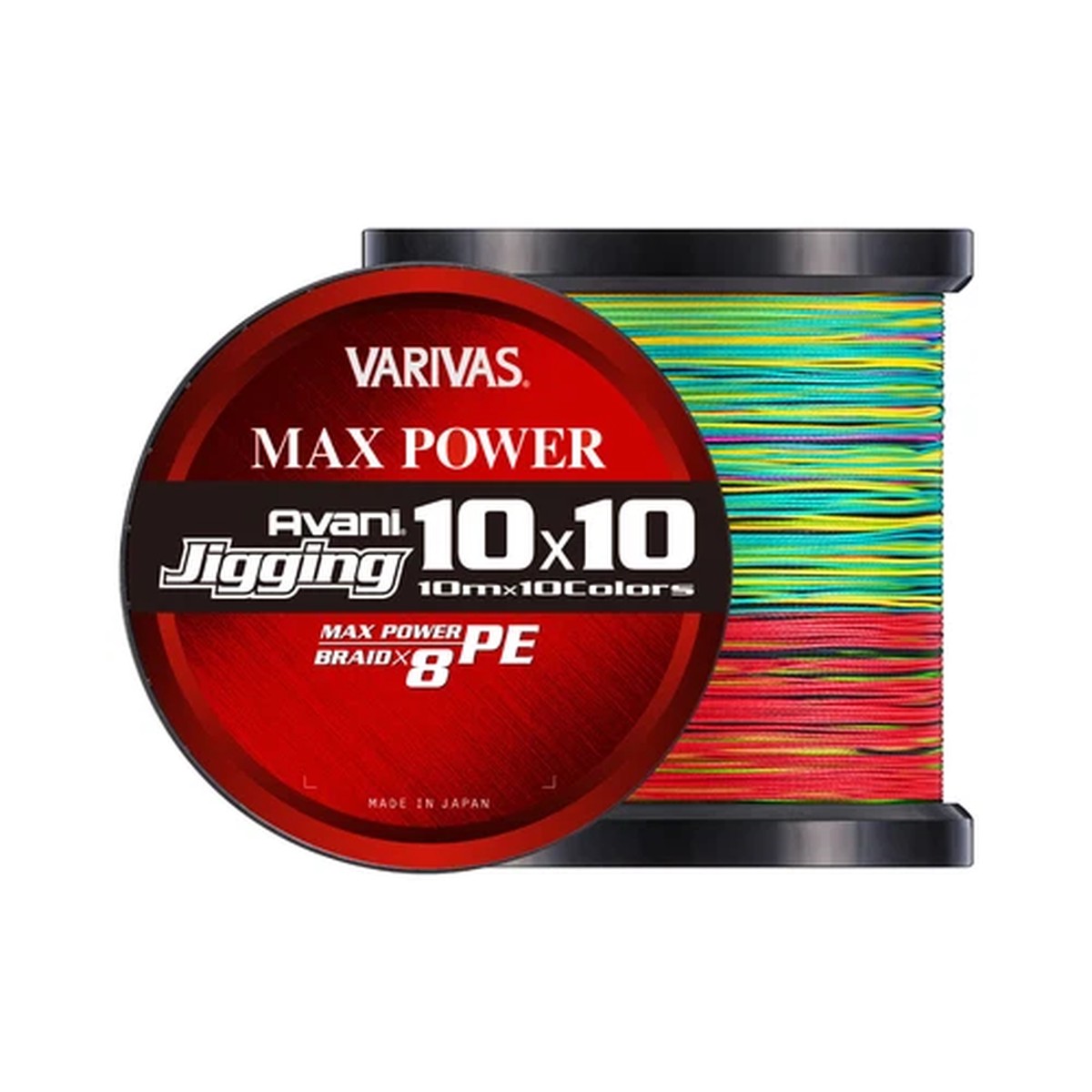 * VARIVAS Avani Jigging 10x10 Max Power X8 8Braid PE Line 1200m