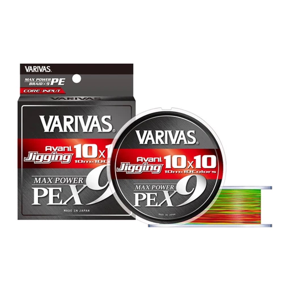 * VARIVAS Avani Jigging 10x10 Max Power X9 9Braid PE Line 200m