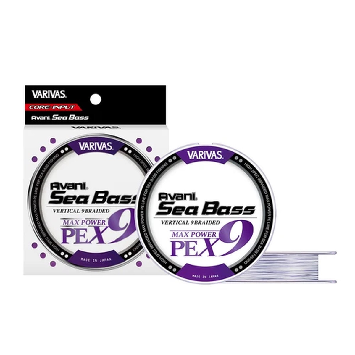* VARIVAS Avani Seabass Max Power PE X9 9Braid PE Line 150m