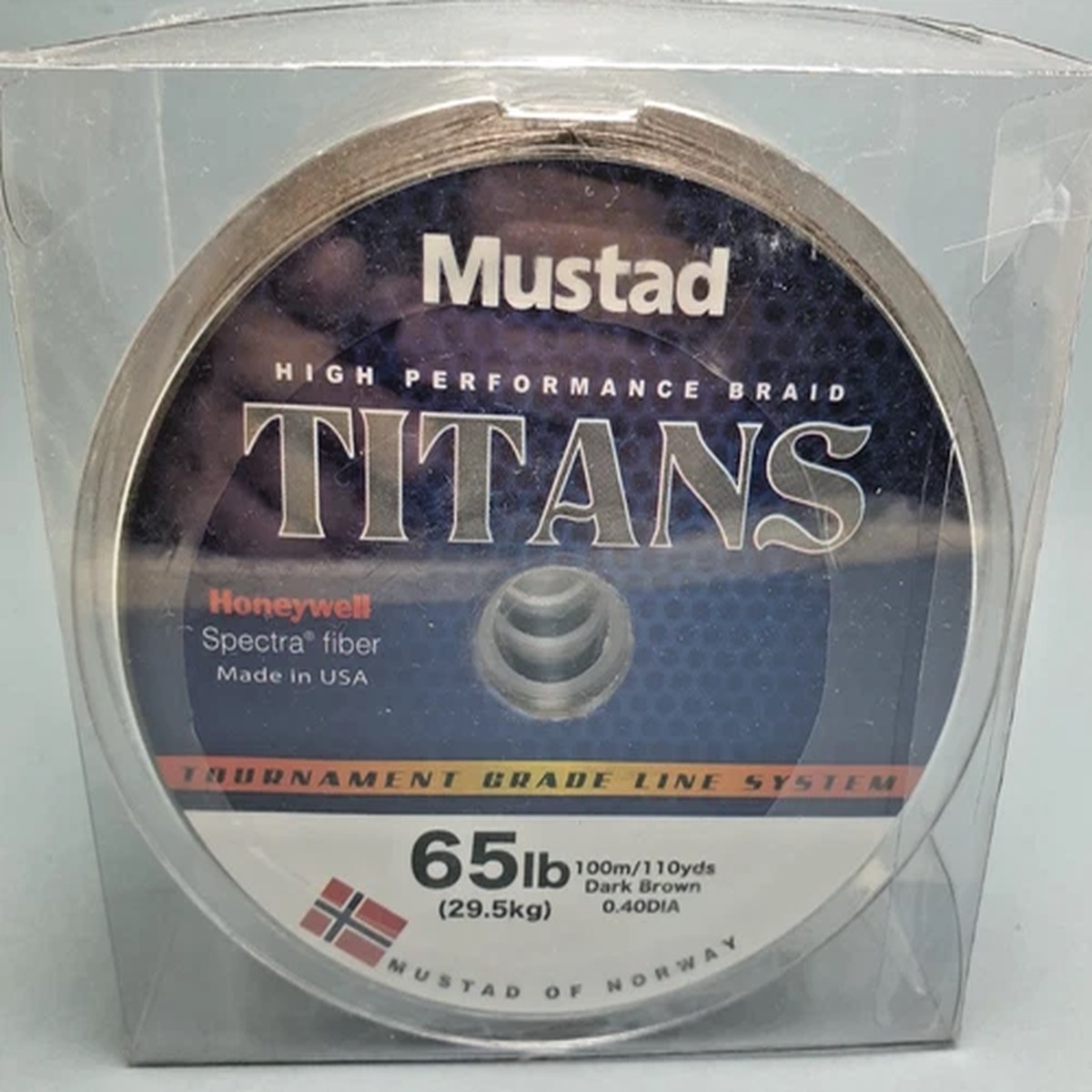 [65lbs, 600m] Mustad Titans Honeywell Spectra Fiber Braided Braid Fishing Line